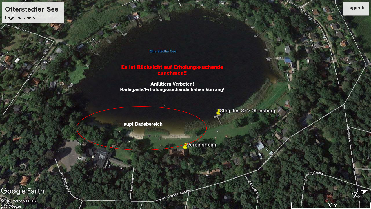 Karte Otterstedter See